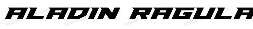 Aladin Ragular字体转换